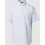 Hellblaue Tommy Hilfiger Kentkragen Hemden mit Kent-Kragen aus Baumwollmischung für Herren Größe 3 XL 