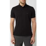 Tommy Hilfiger Regular Fit Poloshirt aus Piqué (L Black)