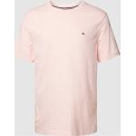 Pinke Tommy Hilfiger T-Shirts aus Baumwolle für Herren Größe XXL 