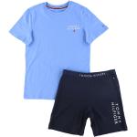 Reduzierte Blaue Tommy Hilfiger Desert Kinderschlafanzüge & Kinderpyjamas aus Polyamid für Jungen Größe 176 
