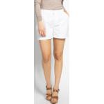 Reduzierte Weiße Tommy Hilfiger Jeans-Shorts mit Knopf aus Baumwolle für Damen Größe XXL 