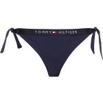 Blaue Tommy Hilfiger Bikinihosen & Bikinislips für Damen Größe M 