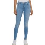 Tommy Hilfiger Skinny-fit-Jeans »TH FLEX COMO SKINNY RW IZZA« mit Logostickerei an der Gesäßtasche, blau, 32, Izz (light blue)