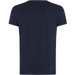 Blaue Tommy Hilfiger V-Ausschnitt T-Shirts aus Baumwolle für Damen Größe XL 