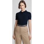 Marineblaue Tommy Hilfiger Damenpoloshirts & Damenpolohemden aus Viskose Größe XL 
