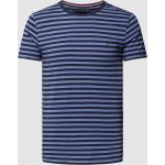 Blaue Unifarbene Kurzärmelige Tommy Hilfiger Logo Kurzarm-Poloshirts aus Baumwolle für Herren Größe XXL 