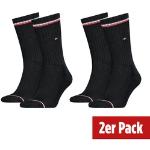 Tommy Hilfiger Socken 2er Pack Iconic Sock Schwarz (Gr. 47-49)
