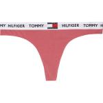 TOMMY HILFIGER String, Logobund, unifarben, für Damen, pink, XS