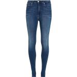 Reduzierte Blaue Super Skinny Tommy Hilfiger Bio Skinny Jeans aus Denim für Damen 