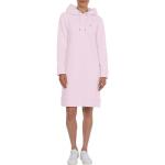 Reduzierte Pinke Sportliche Tommy Hilfiger Flag Sweatkleider mit Kapuze für Damen Größe XL 
