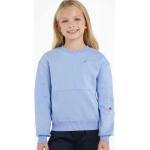 Reduzierte Tommy Hilfiger Essentials Kindersweatshirts aus Baumwollmischung für Mädchen 