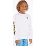 Reduzierte Tommy Hilfiger Logo Kindersweatshirts aus Baumwollmischung für Jungen 