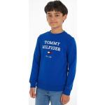 Reduzierte Blaue Tommy Hilfiger Logo Herrensweatshirts aus Baumwollmischung Einheitsgröße 