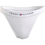 Reduzierte Weiße Unifarbene Casual Tommy Hilfiger TH Bikinihosen & Bikinislips aus Polyamid für Damen Größe L 