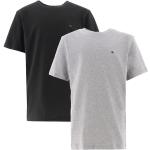 Tommy Hilfiger T-Shirt - 2er-Pack - Medium+ Grey Heather/Schwarz