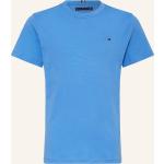 Blaue Tommy Hilfiger T-Shirts aus Baumwolle für Herren 