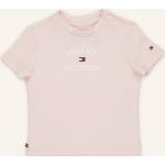 Hellrosa Tommy Hilfiger T-Shirts aus Baumwolle für Damen Größe XS 