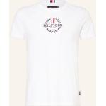 Weiße Tommy Hilfiger T-Shirts aus Baumwolle für Herren Größe 3 XL 