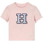 Reduzierte Kurzärmelige Tommy Hilfiger Ithaca Kinder T-Shirts mit Rüschen aus Jersey für Babys 
