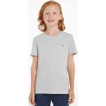Reduzierte Bestickte Tommy Hilfiger Basic Kinder T-Shirts mit Knopf für Jungen 