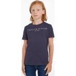 Reduzierte Blaue Tommy Hilfiger Essentials Kinder T-Shirts 