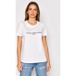 Reduzierte Weiße Tommy Hilfiger T-Shirts für Damen Größe S 