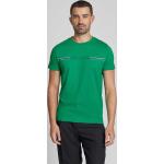Hellgrüne Unifarbene Tommy Hilfiger T-Shirts aus Baumwolle für Herren Größe M 