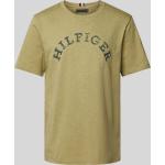 Olivgrüne Tommy Hilfiger T-Shirts aus Baumwolle für Herren Größe XL 