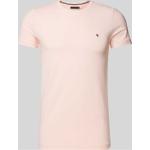 Pinke Tommy Hilfiger T-Shirts aus Baumwolle für Herren Größe S 