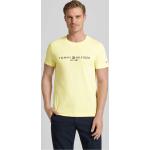 Gelbe Tommy Hilfiger T-Shirts aus Baumwolle für Herren Größe XL 