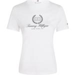 Weiße Casual Tommy Hilfiger T-Shirts für Damen Größe XL 