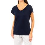 Reduzierte Blaue Tommy Hilfiger T-Shirts für Damen Größe M 
