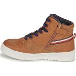 Braune Tommy Hilfiger High Top Sneaker & Sneaker Boots für Kinder Größe 40 