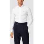 Tommy Hilfiger Tailored Slim Fit Business-Hemd mit Haifischkragen Modell 'CORE' (40 Weiss)