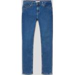 Blaue Tommy Hilfiger Nora 5-Pocket Jeans für Kinder aus Baumwolle für Mädchen Größe 152 