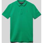 Grüne Tommy Hilfiger Logo Kinderpoloshirts & Kinderpolohemden aus Baumwolle für Jungen Größe 152 