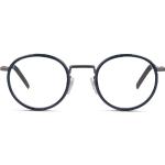 Blaue Tommy Hilfiger TH Vollrand Brillen aus Metall für Herren 