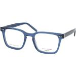 Blaue Tommy Hilfiger TH Quadratische Kunststoffbrillen für Herren 