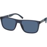Blaue Tommy Hilfiger TH Quadratische Sonnenbrillen mit Sehstärke aus Kunststoff für Herren 