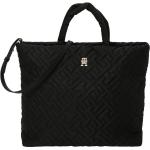 Tommy Hilfiger TH Monogram Quilted Tote (AW0AW13144) black