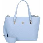 Blaue Tommy Hilfiger TH Mini Handtaschen aus Kunstfaser für Damen mini 