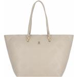 Tommy Hilfiger TH Refined Shopper Tasche 30 cm smooth taupe