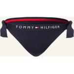 Dunkelblaue Tommy Hilfiger Bikinihosen & Bikinislips aus Polyamid für Damen Größe M 