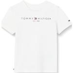 Reduzierte Weiße Tommy Hilfiger Essentials Kinder T-Shirts für Babys Größe 56 
