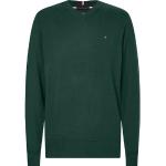 Grüne Casual Langärmelige Tommy Hilfiger Hunter V-Ausschnitt Kaschmir-Pullover aus Baumwolle für Herren Größe XL für den für den Herbst 