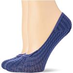 Marineblaue Tommy Hilfiger Ballerina-Socken für Damen Größe 35 2-teilig 