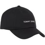 Reduzierte Schwarze Tommy Hilfiger TOMMY JEANS Bio Snapback-Caps mit Knopf für Damen Einheitsgröße für den für den Sommer 