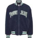 Marineblaue Sportliche Tommy Hilfiger TOMMY JEANS College-Jacken & Baseball-Jacken für Damen Größe M 