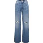 Blaue Loose Fit Tommy Hilfiger TOMMY JEANS Baggy Jeans & Loose Fit Jeans aus Baumwollmischung für Damen Größe XS 