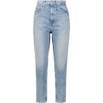 Tommy Jeans Damen Jeans MOM JEAN Tapered Fit, stoned blue, Gr. 26/32